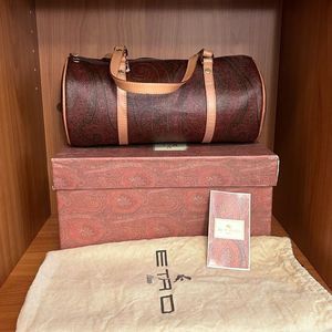 Etro Paisley Papillon HandBag with original box and dustbag